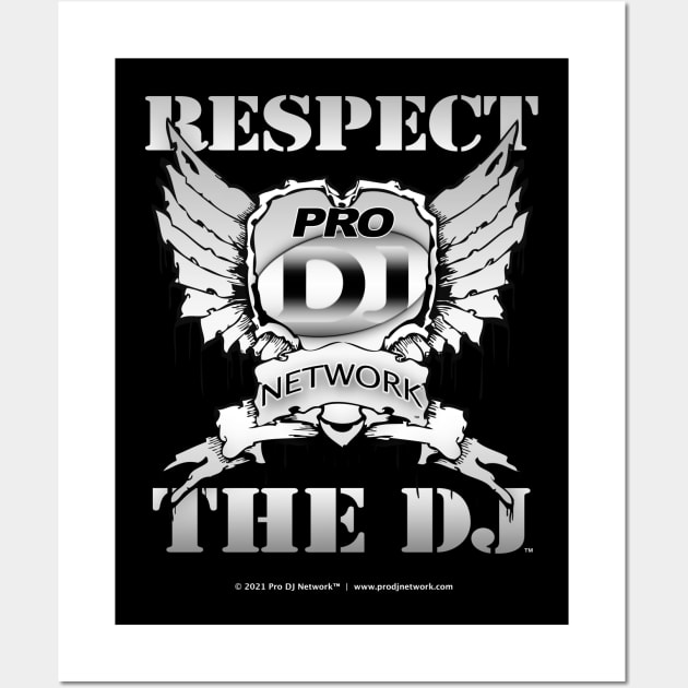 Respect The DJ - Ver. 1 Wall Art by AME_Studios